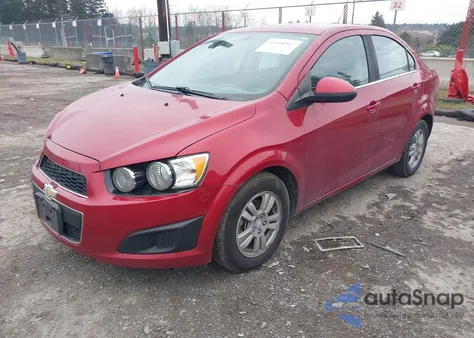 2015 Chevrolet Sonic Lt Auto from USA, damaged, VIN 1G1JC5SH8F4170564
